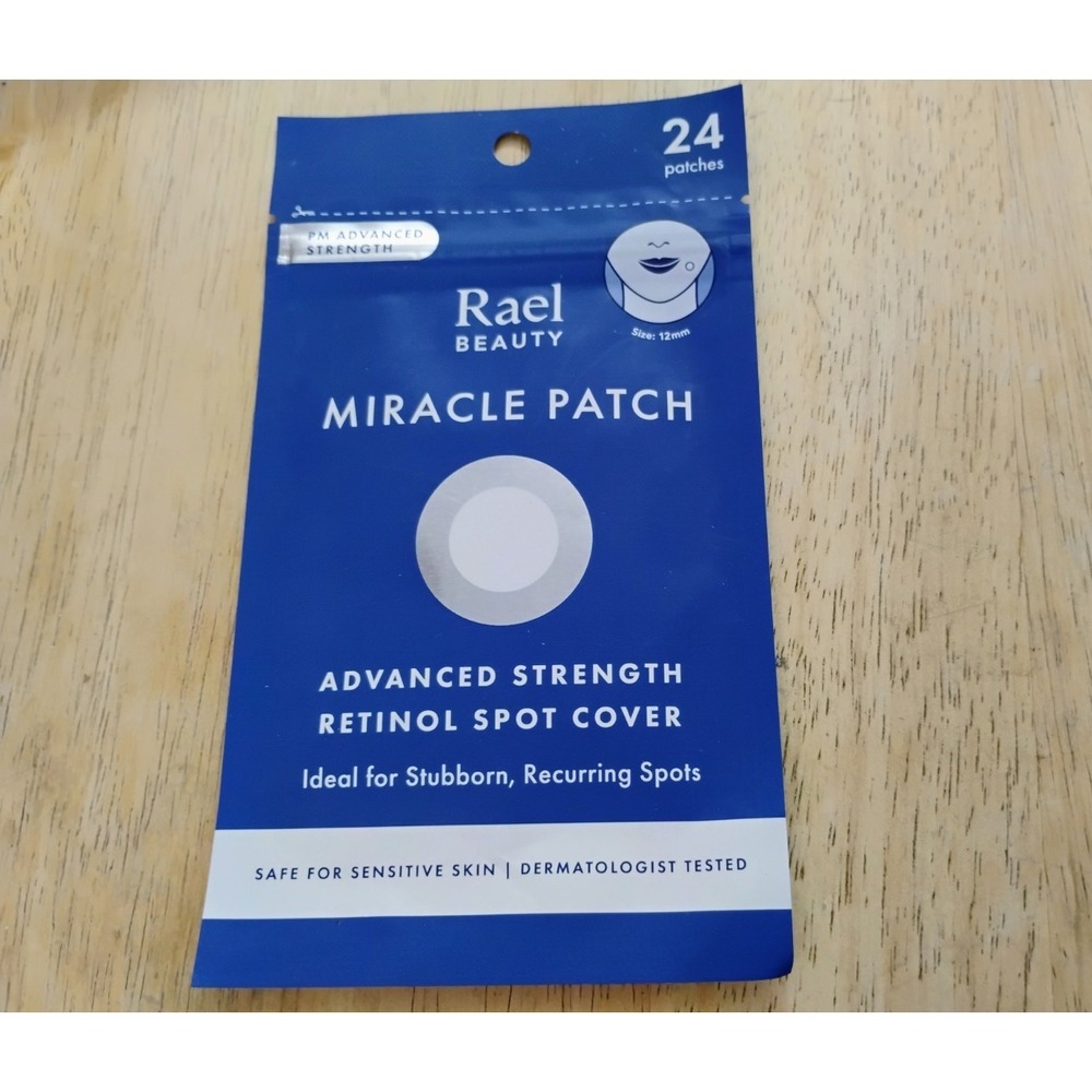 Rael Miracle Patch Advanced Strength Retinol Spot Cover, Pimple Patch (24 Count)